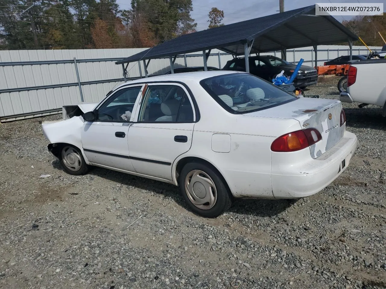 1998 Toyota Corolla Ve VIN: 1NXBR12E4WZ072376 Lot: 78894174