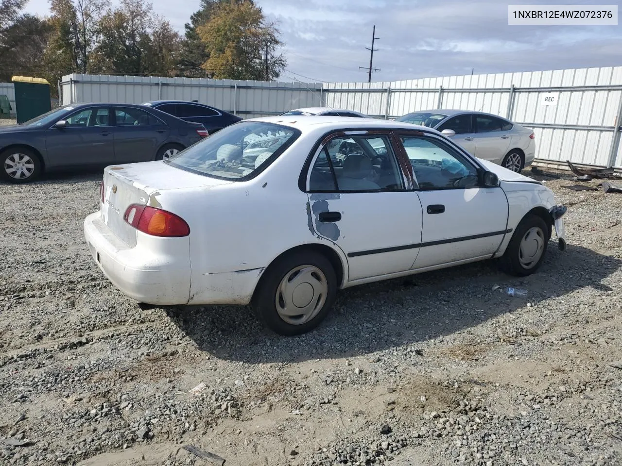 1998 Toyota Corolla Ve VIN: 1NXBR12E4WZ072376 Lot: 78894174