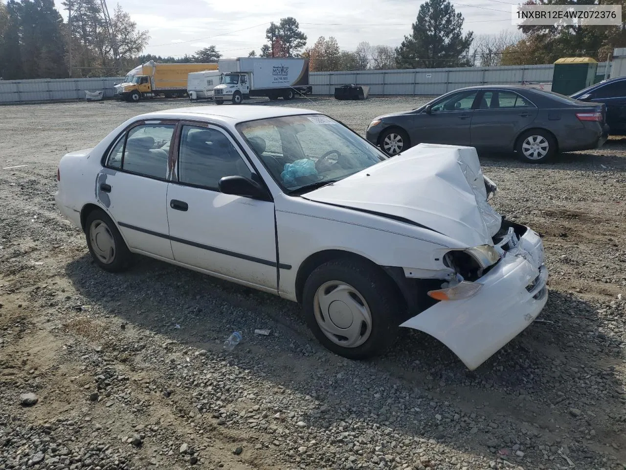 1998 Toyota Corolla Ve VIN: 1NXBR12E4WZ072376 Lot: 78894174