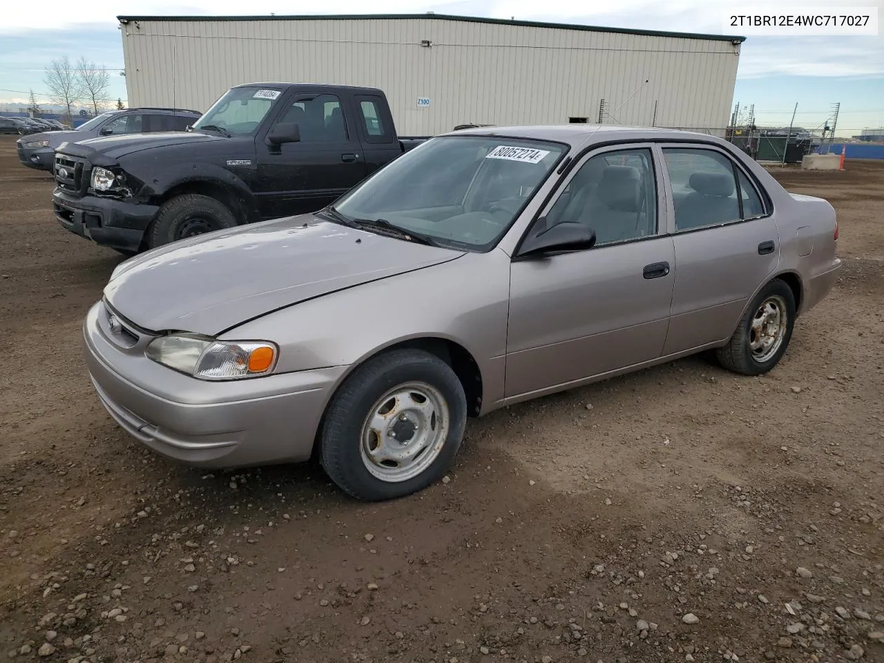 1998 Toyota Corolla Ve VIN: 2T1BR12E4WC717027 Lot: 80057274