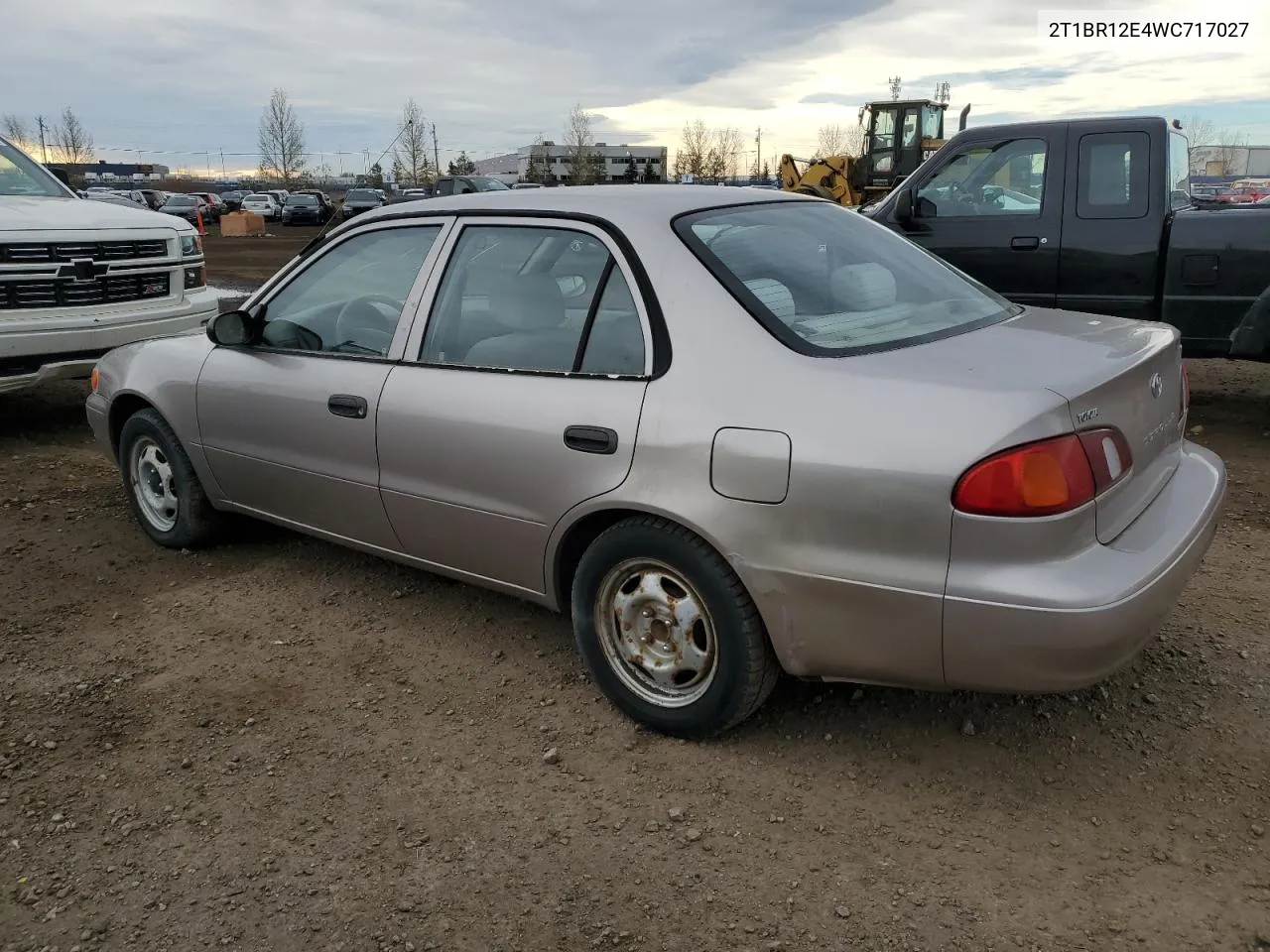 1998 Toyota Corolla Ve VIN: 2T1BR12E4WC717027 Lot: 80057274