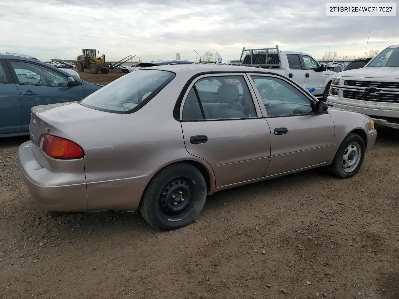 1998 Toyota Corolla Ve VIN: 2T1BR12E4WC717027 Lot: 80057274