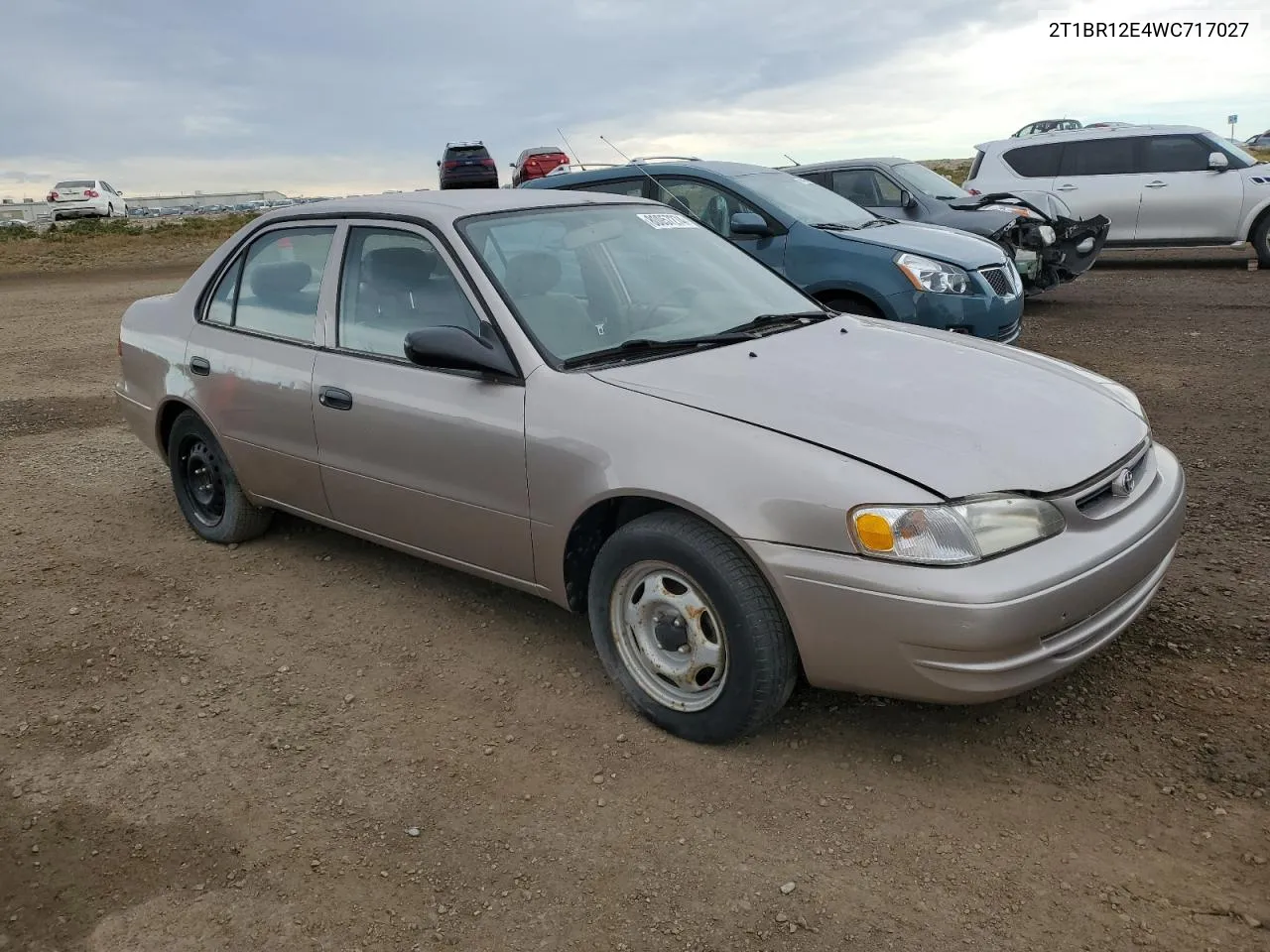 1998 Toyota Corolla Ve VIN: 2T1BR12E4WC717027 Lot: 80057274