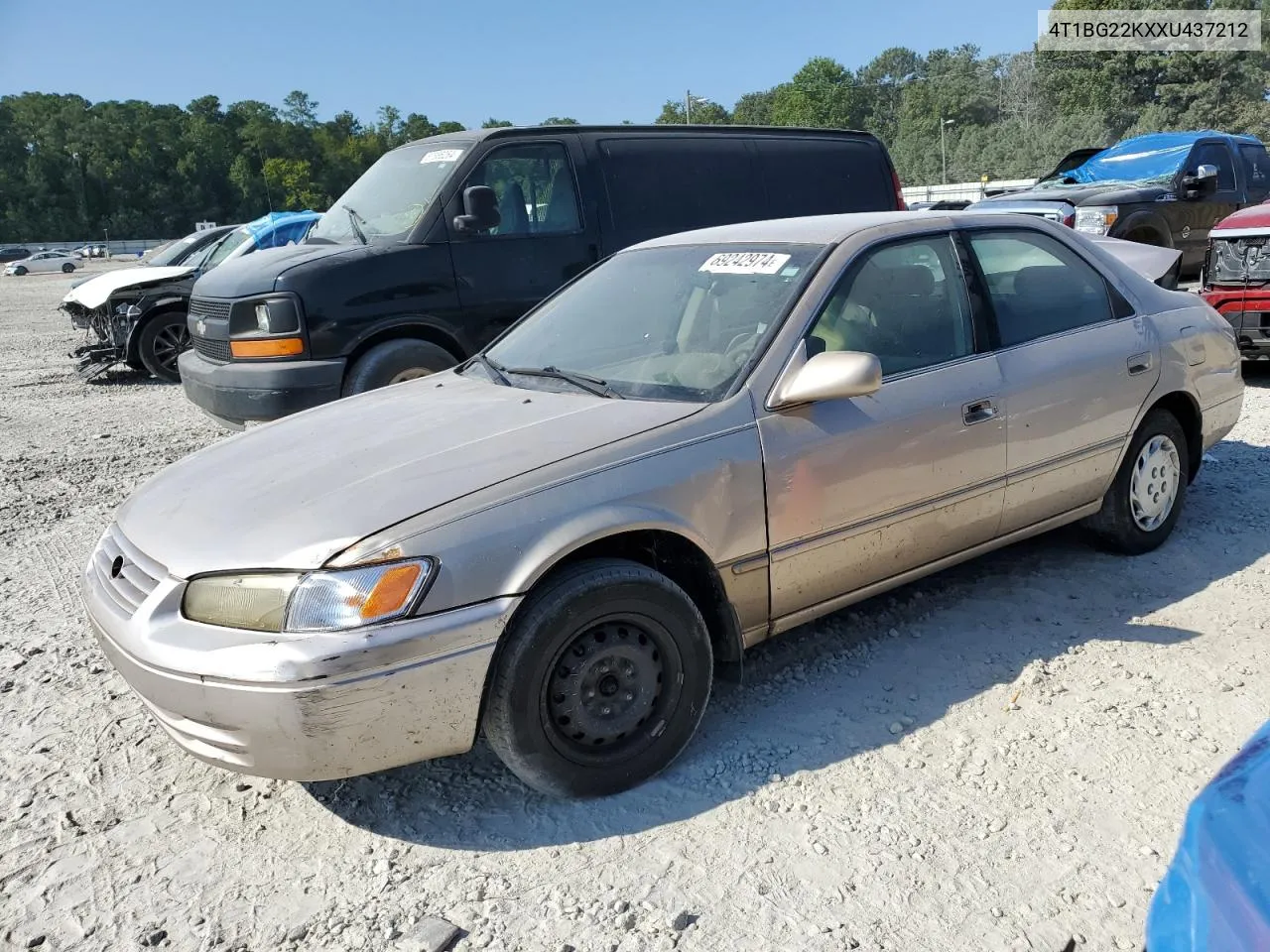 1999 Toyota Camry Ce VIN: 4T1BG22KXXU437212 Lot: 69242974