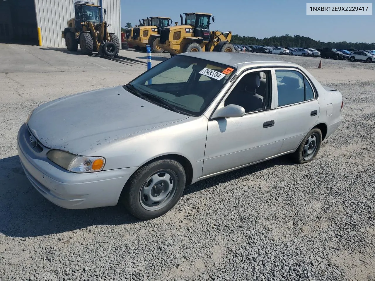 1999 Toyota Corolla Ve VIN: 1NXBR12E9XZ229417 Lot: 70465704