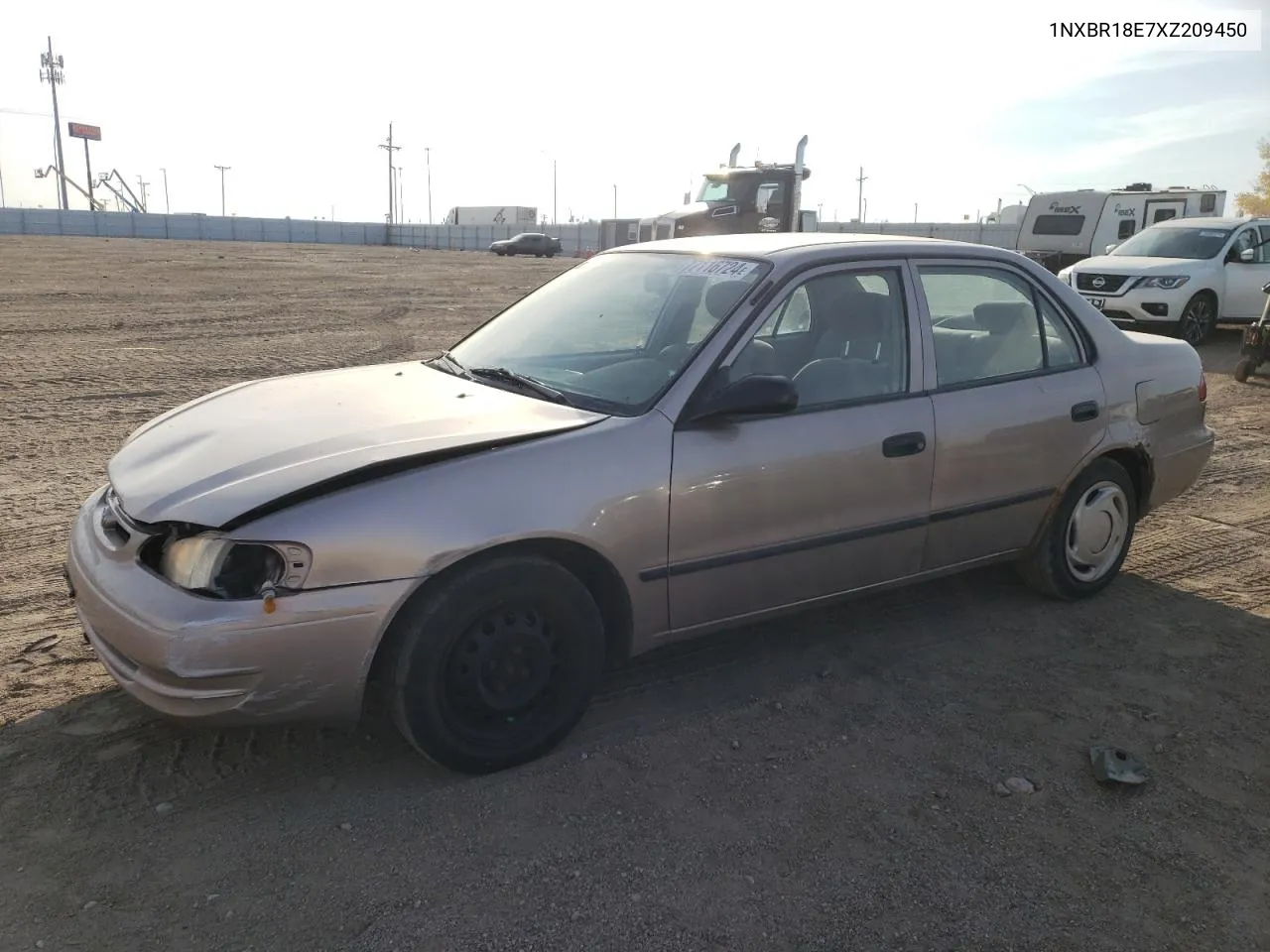 1999 Toyota Corolla Ve VIN: 1NXBR18E7XZ209450 Lot: 77116724