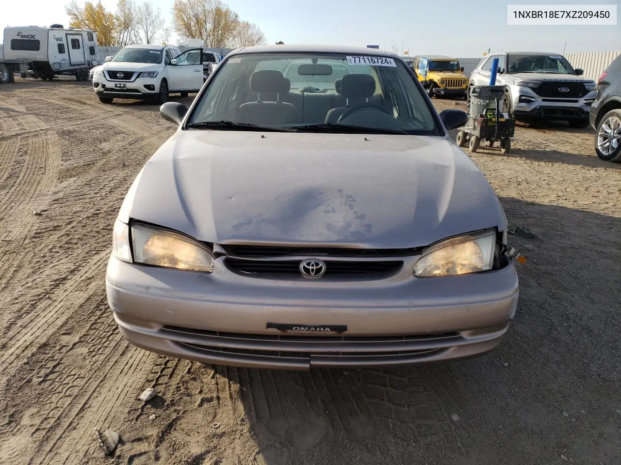 1999 Toyota Corolla Ve VIN: 1NXBR18E7XZ209450 Lot: 77116724