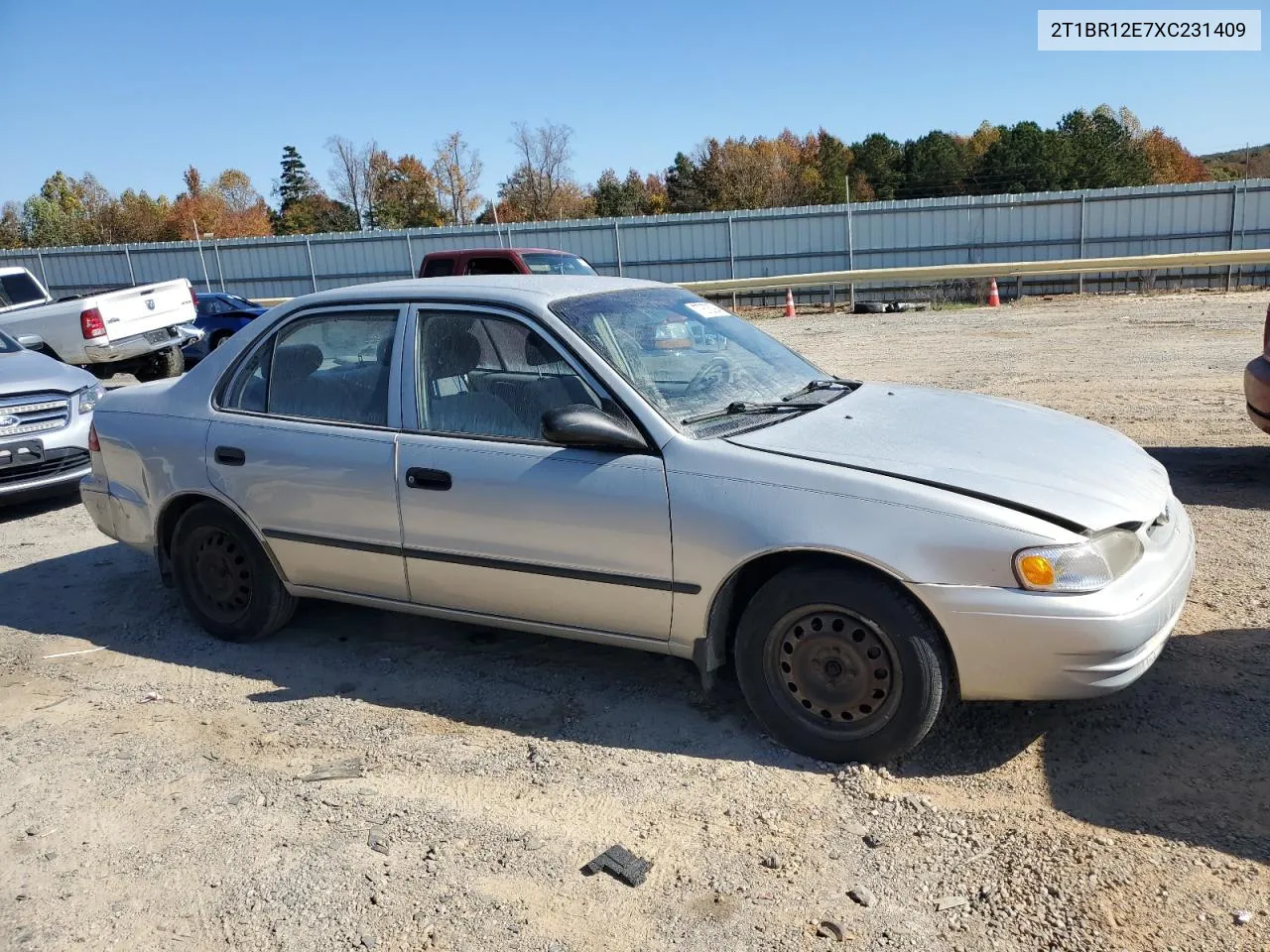 1999 Toyota Corolla Ve VIN: 2T1BR12E7XC231409 Lot: 77873094