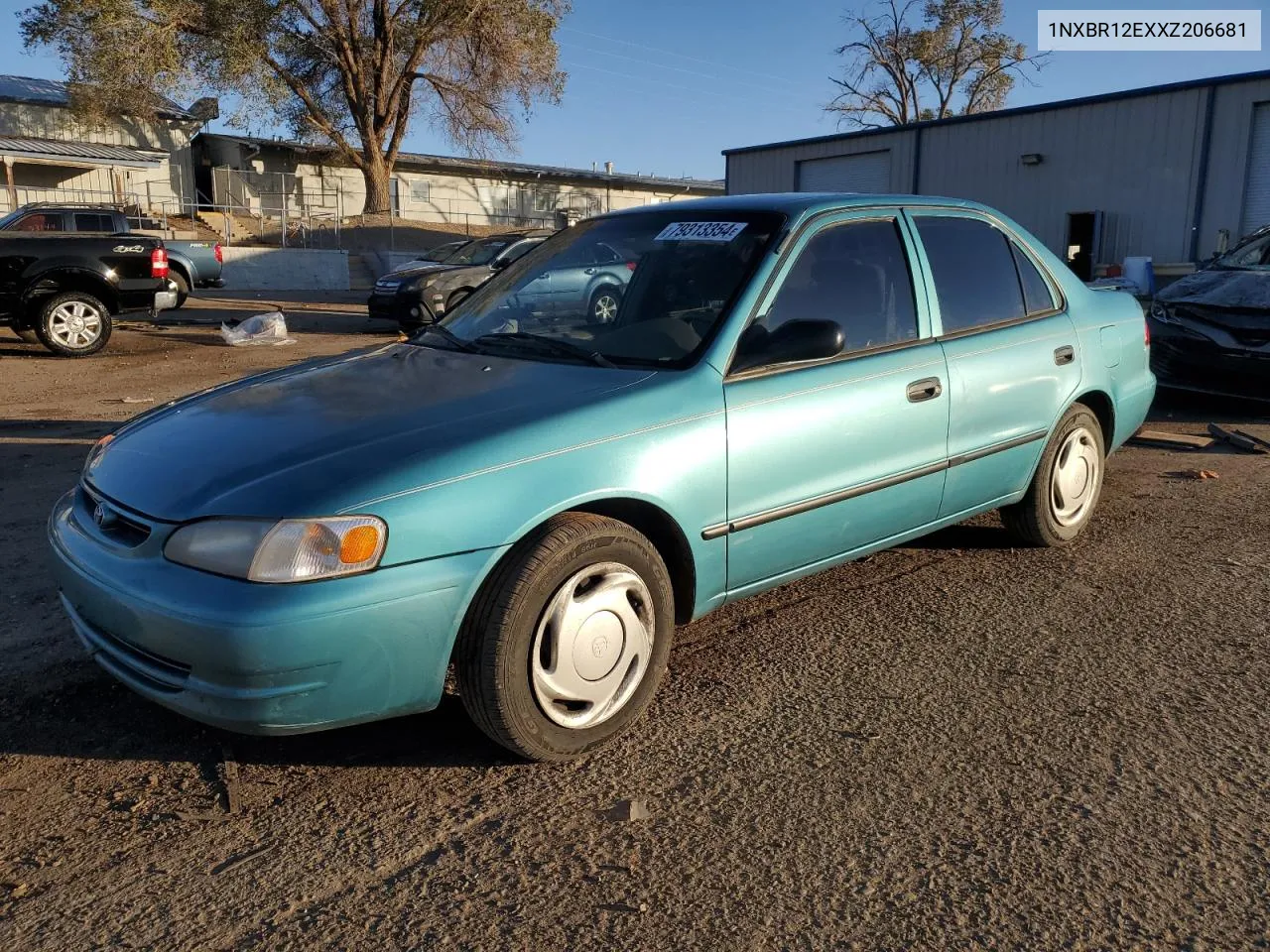 1999 Toyota Corolla Ve VIN: 1NXBR12EXXZ206681 Lot: 79313354