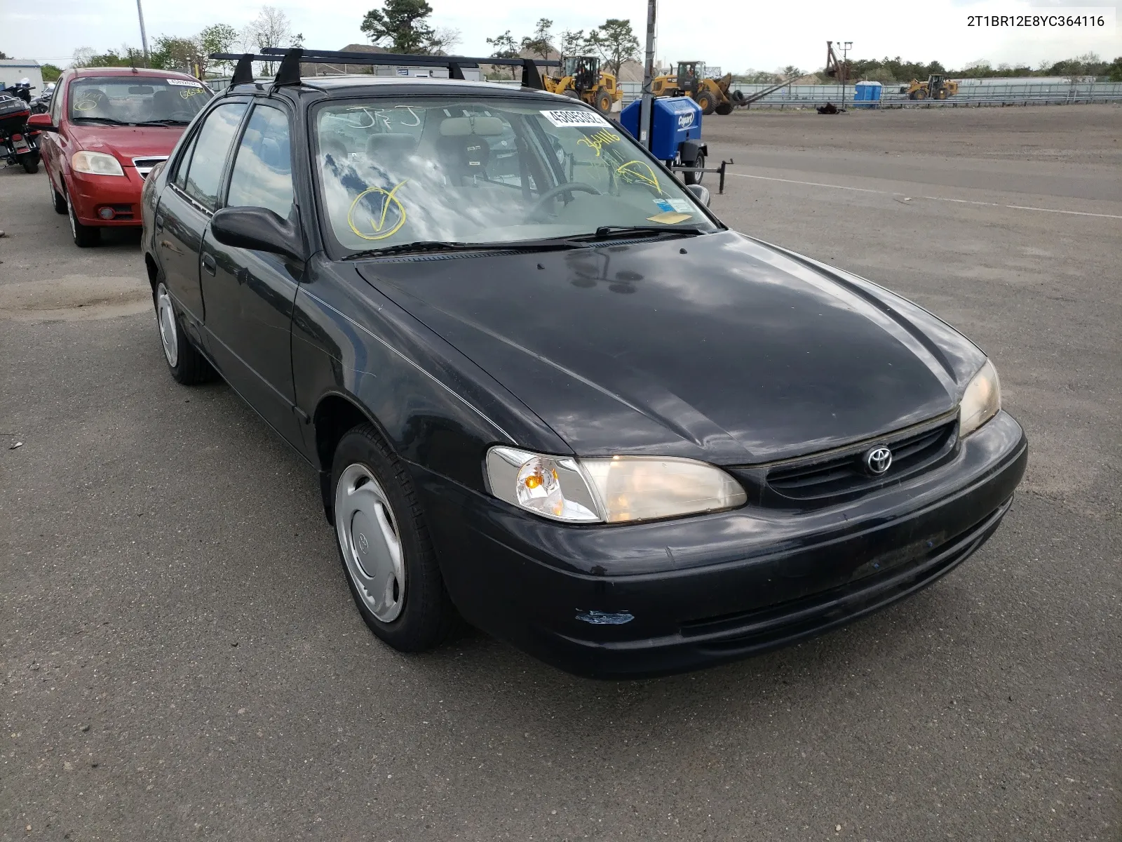 2000 Toyota Corolla Ve VIN: 2T1BR12E8YC364116 Lot: 65176154