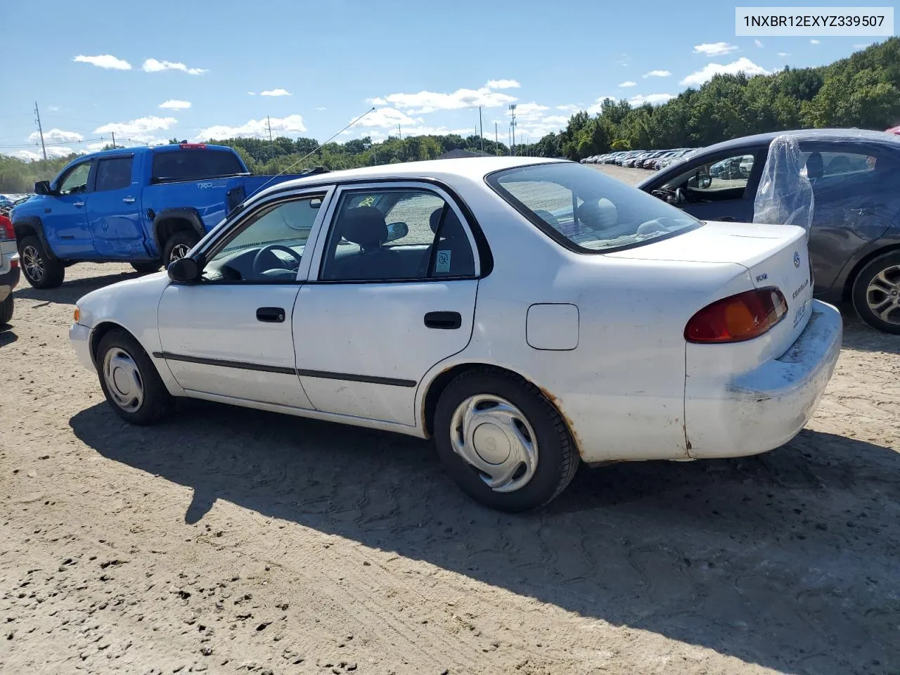 2000 Toyota Corolla Ve VIN: 1NXBR12EXYZ339507 Lot: 70338504