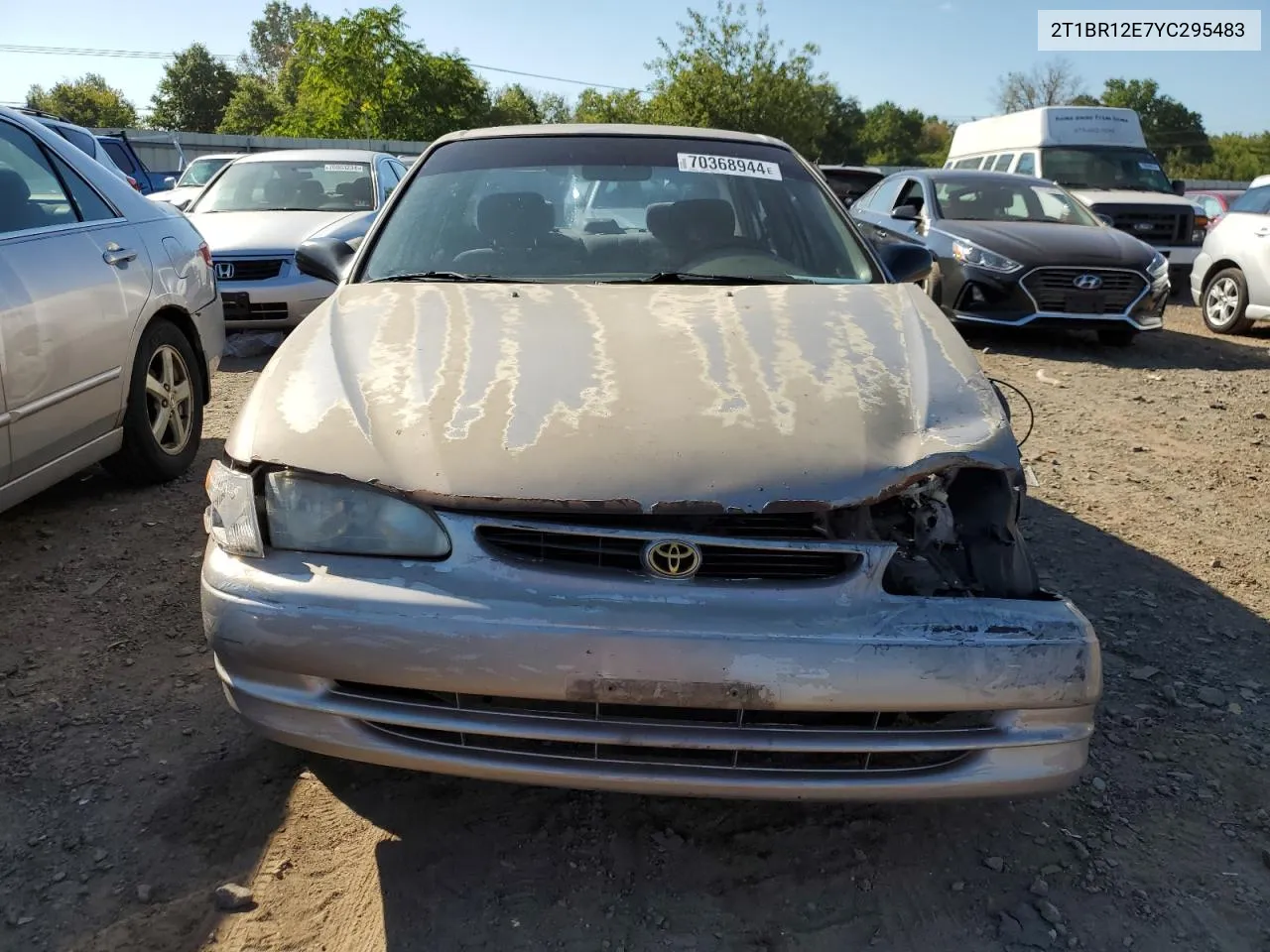 2000 Toyota Corolla Ve VIN: 2T1BR12E7YC295483 Lot: 70368944