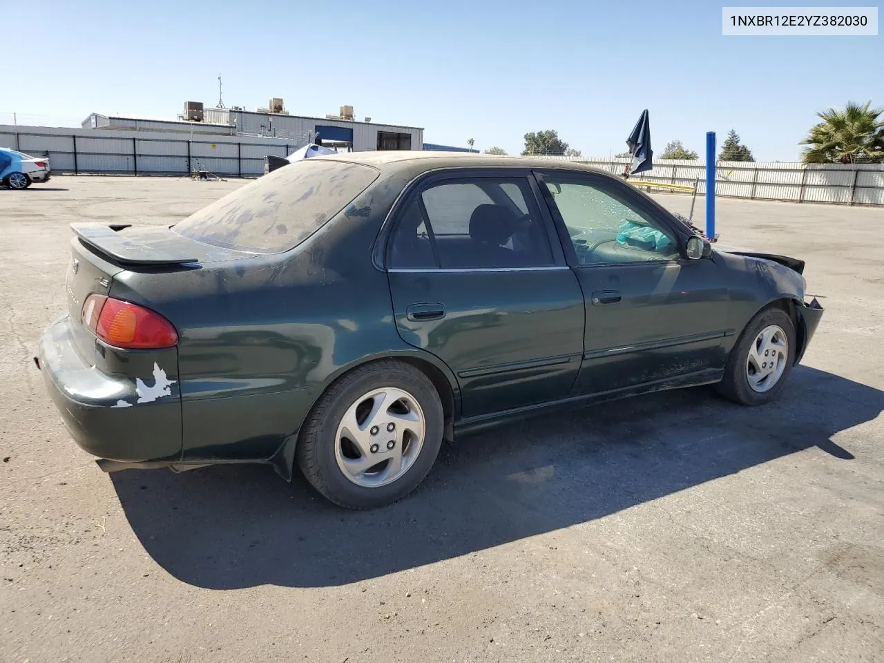 2000 Toyota Corolla Ve VIN: 1NXBR12E2YZ382030 Lot: 71281314