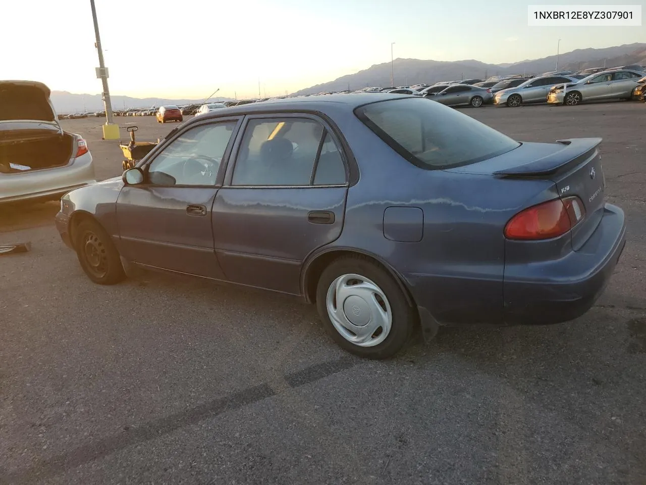 2000 Toyota Corolla Ve VIN: 1NXBR12E8YZ307901 Lot: 78101904