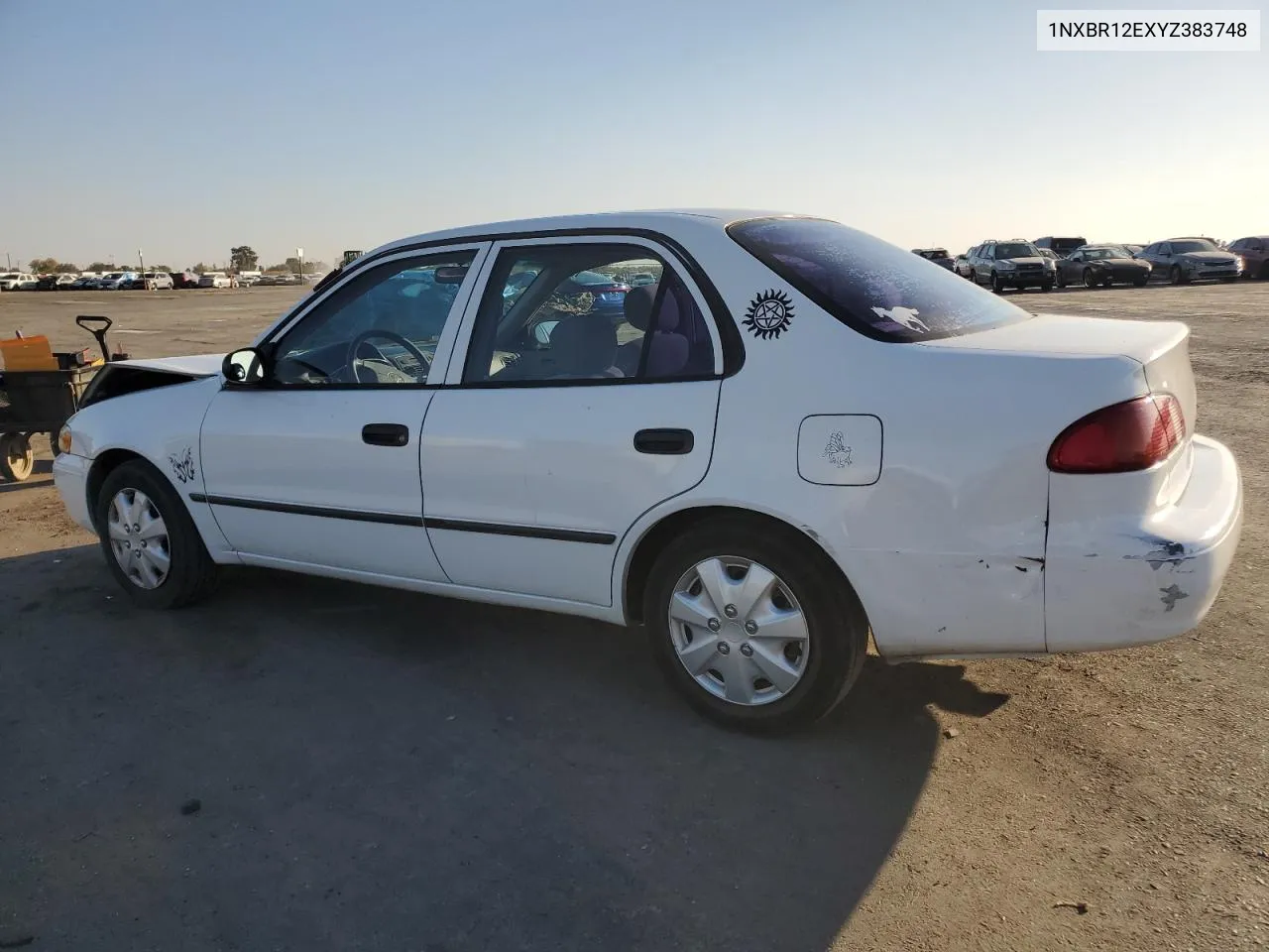 2000 Toyota Corolla Ve VIN: 1NXBR12EXYZ383748 Lot: 79629554