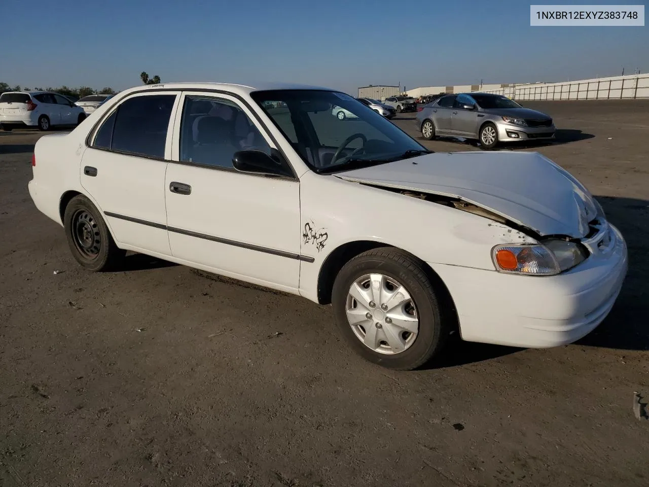 2000 Toyota Corolla Ve VIN: 1NXBR12EXYZ383748 Lot: 79629554