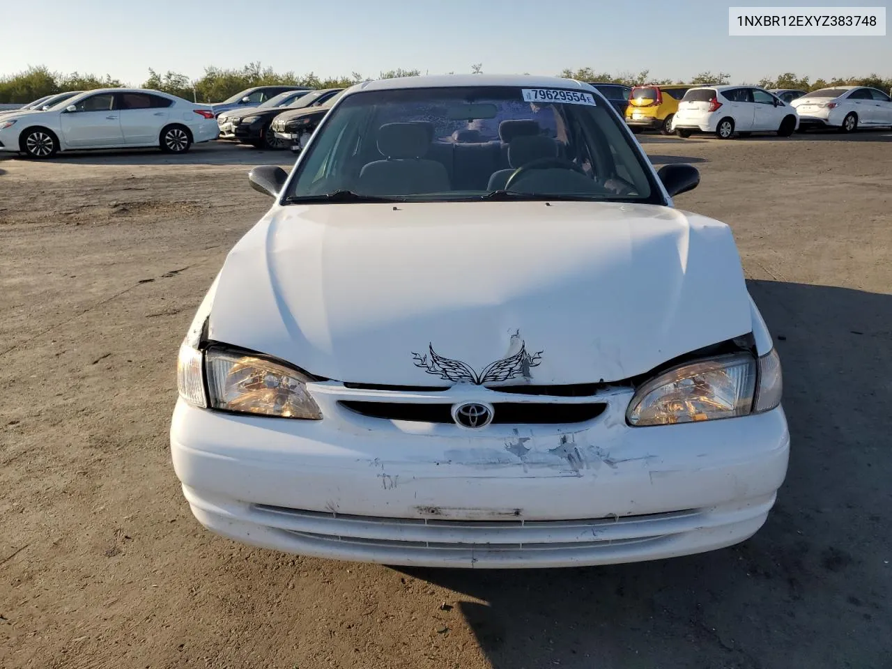 2000 Toyota Corolla Ve VIN: 1NXBR12EXYZ383748 Lot: 79629554