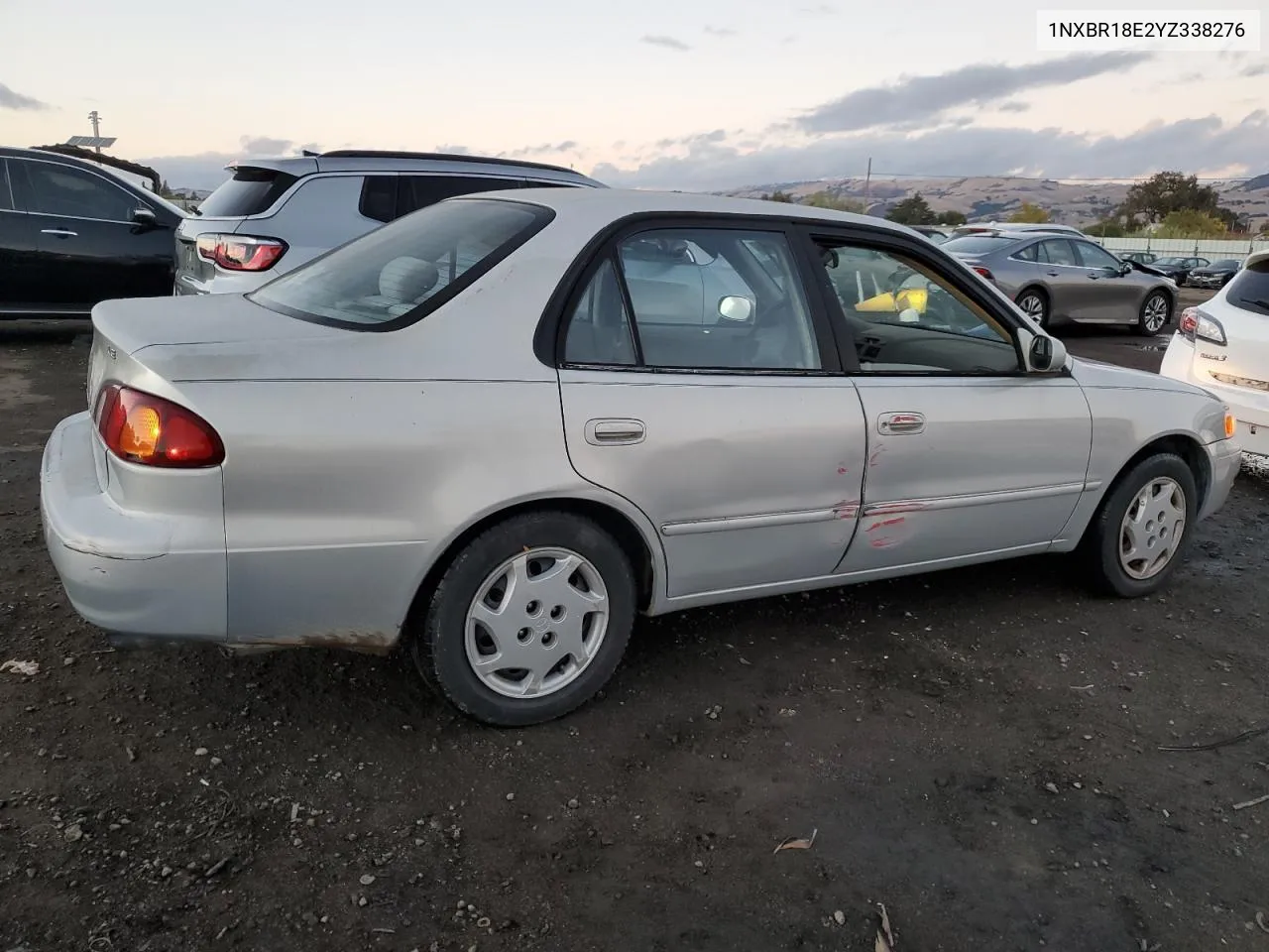 2000 Toyota Corolla Ve VIN: 1NXBR18E2YZ338276 Lot: 80280684