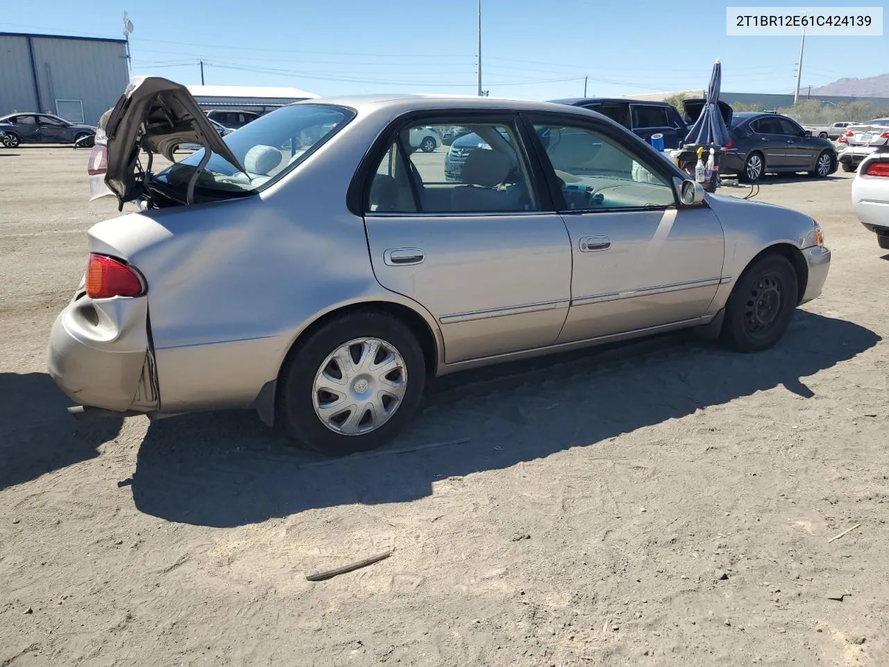 2001 Toyota Corolla Ce VIN: 2T1BR12E61C424139 Lot: 68384894