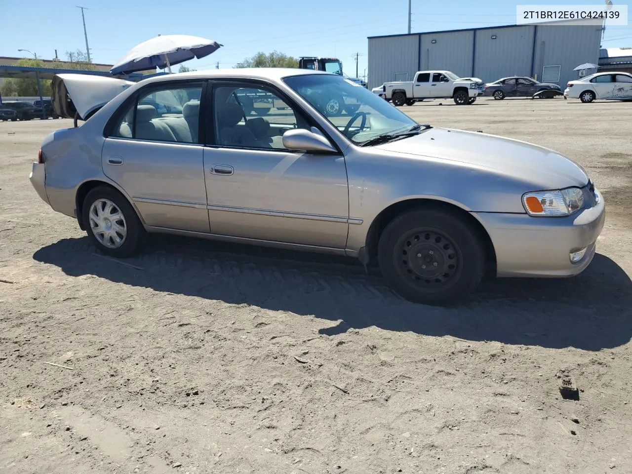 2001 Toyota Corolla Ce VIN: 2T1BR12E61C424139 Lot: 68384894