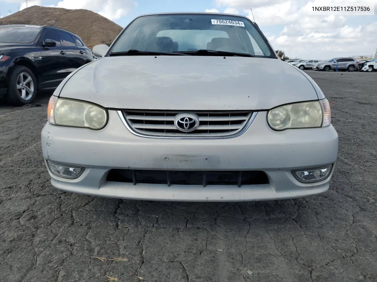 2001 Toyota Corolla Ce VIN: 1NXBR12E11Z517536 Lot: 70624034