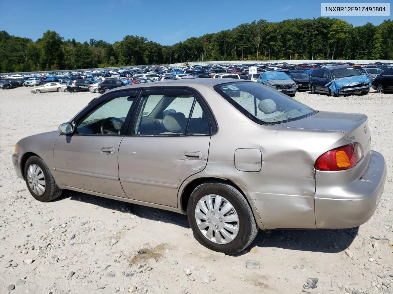 2001 Toyota Corolla Ce VIN: 1NXBR12E91Z495804 Lot: 70829394