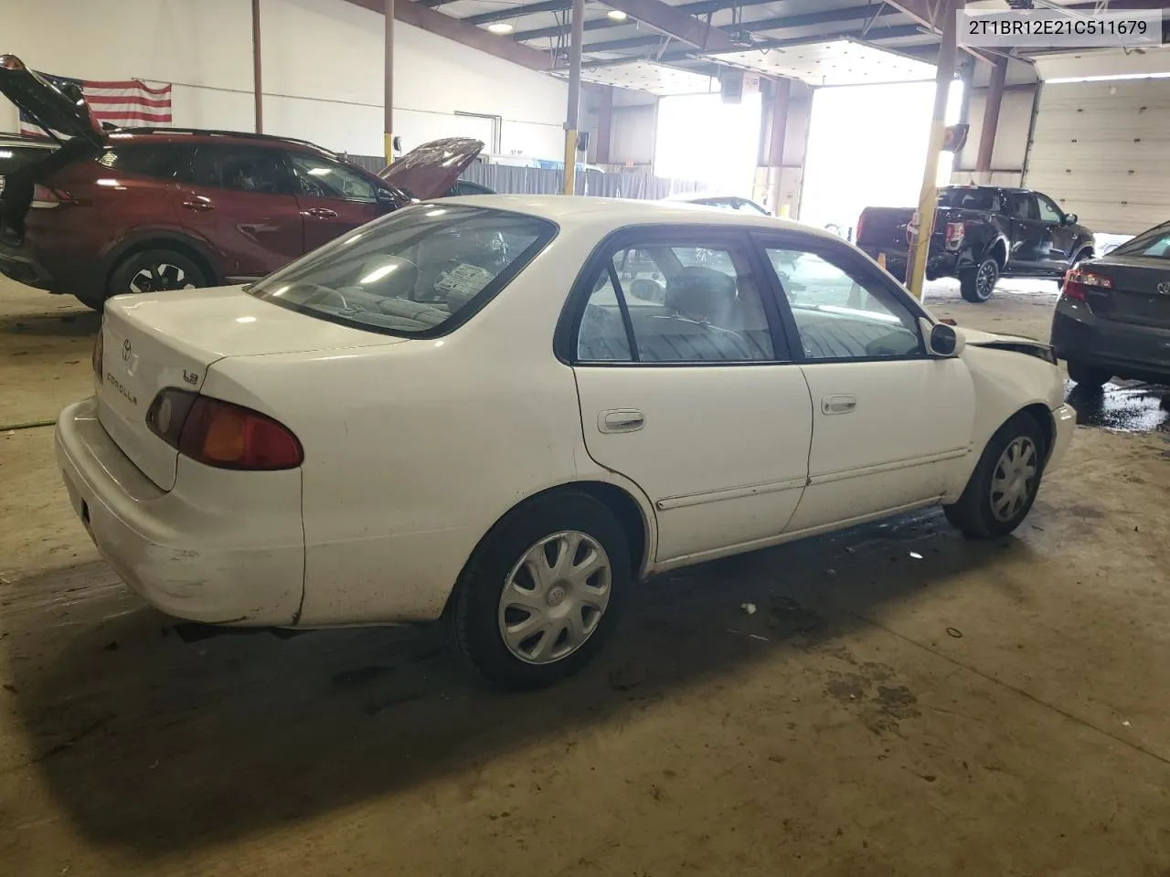 2001 Toyota Corolla Ce VIN: 2T1BR12E21C511679 Lot: 71964644