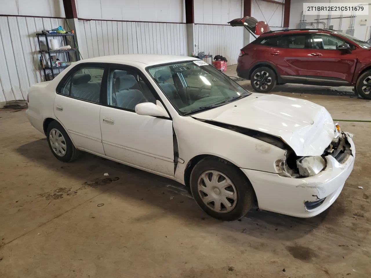 2001 Toyota Corolla Ce VIN: 2T1BR12E21C511679 Lot: 71964644