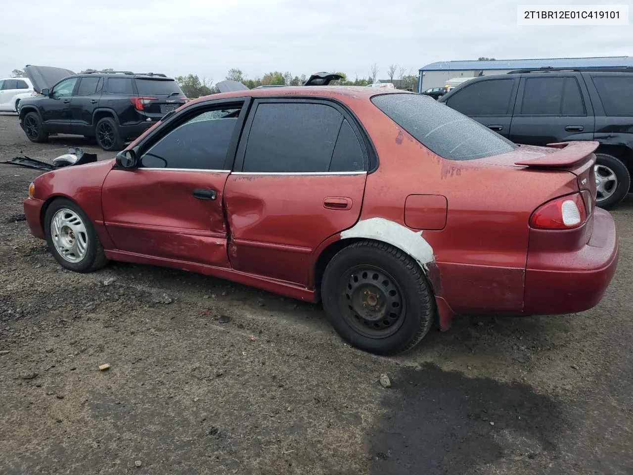 2001 Toyota Corolla Ce VIN: 2T1BR12E01C419101 Lot: 72989964