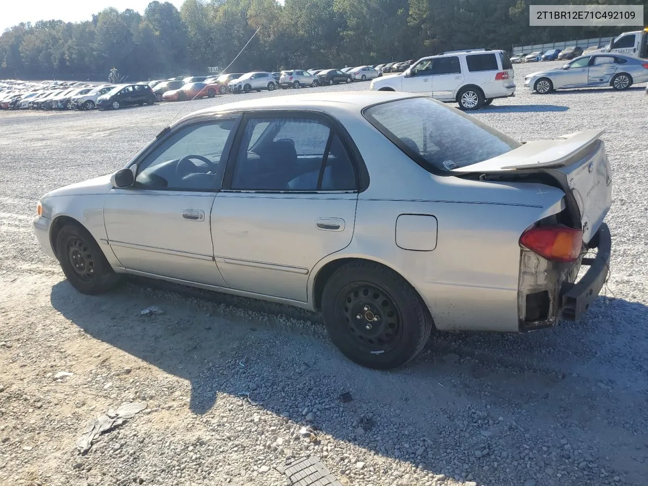 2001 Toyota Corolla Ce VIN: 2T1BR12E71C492109 Lot: 77352304