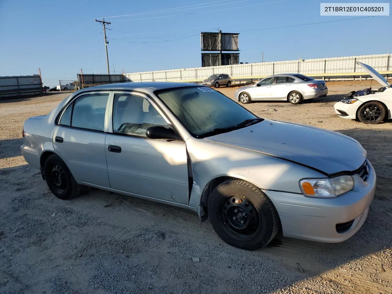 2001 Toyota Corolla Ce VIN: 2T1BR12E01C405201 Lot: 77931424