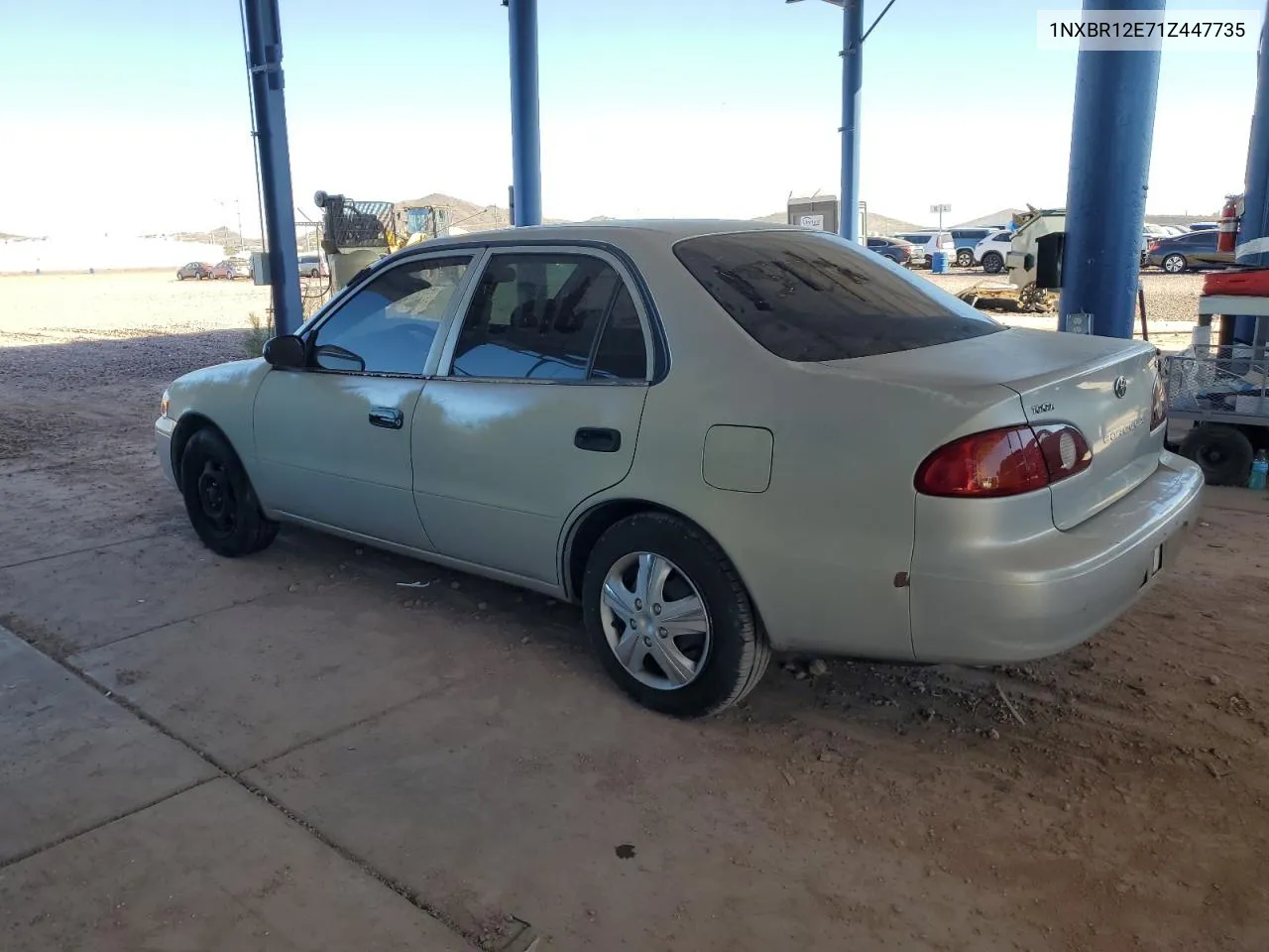 2001 Toyota Corolla Ce VIN: 1NXBR12E71Z447735 Lot: 78548584