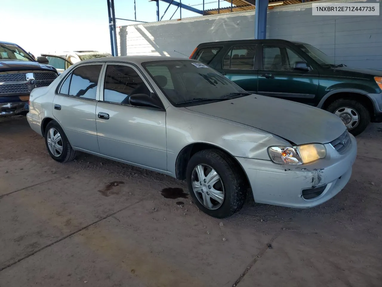 2001 Toyota Corolla Ce VIN: 1NXBR12E71Z447735 Lot: 78548584