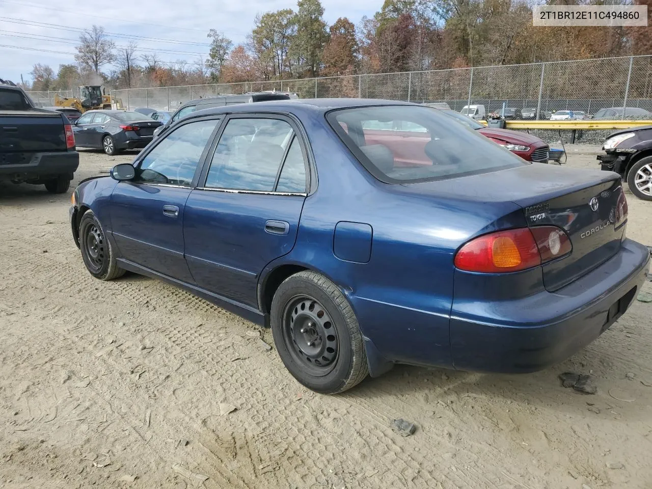 2001 Toyota Corolla Ce VIN: 2T1BR12E11C494860 Lot: 79059254