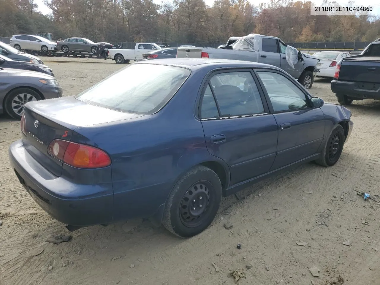 2001 Toyota Corolla Ce VIN: 2T1BR12E11C494860 Lot: 79059254