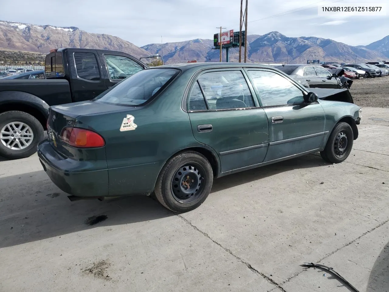 2001 Toyota Corolla Ce VIN: 1NXBR12E61Z515877 Lot: 80232674