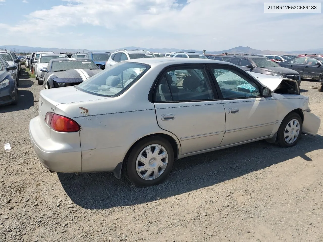 2002 Toyota Corolla Ce VIN: 2T1BR12E52C589133 Lot: 65485544