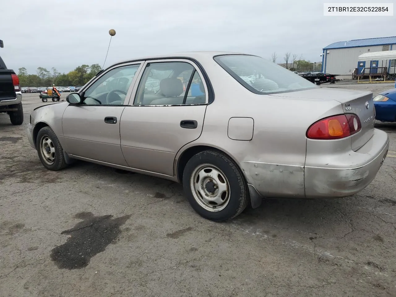 2002 Toyota Corolla Ce VIN: 2T1BR12E32C522854 Lot: 72045004