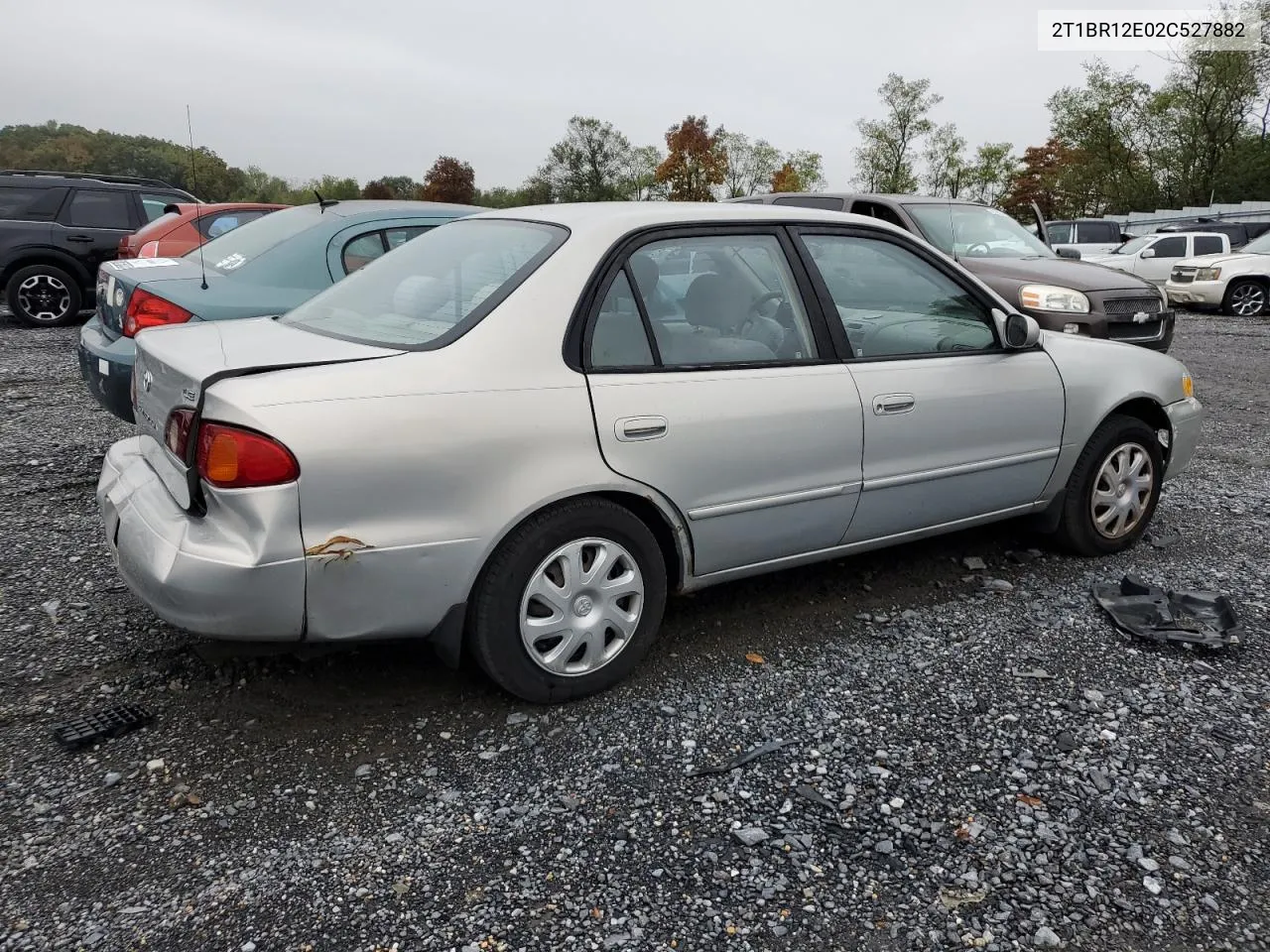 2002 Toyota Corolla Ce VIN: 2T1BR12E02C527882 Lot: 72627604