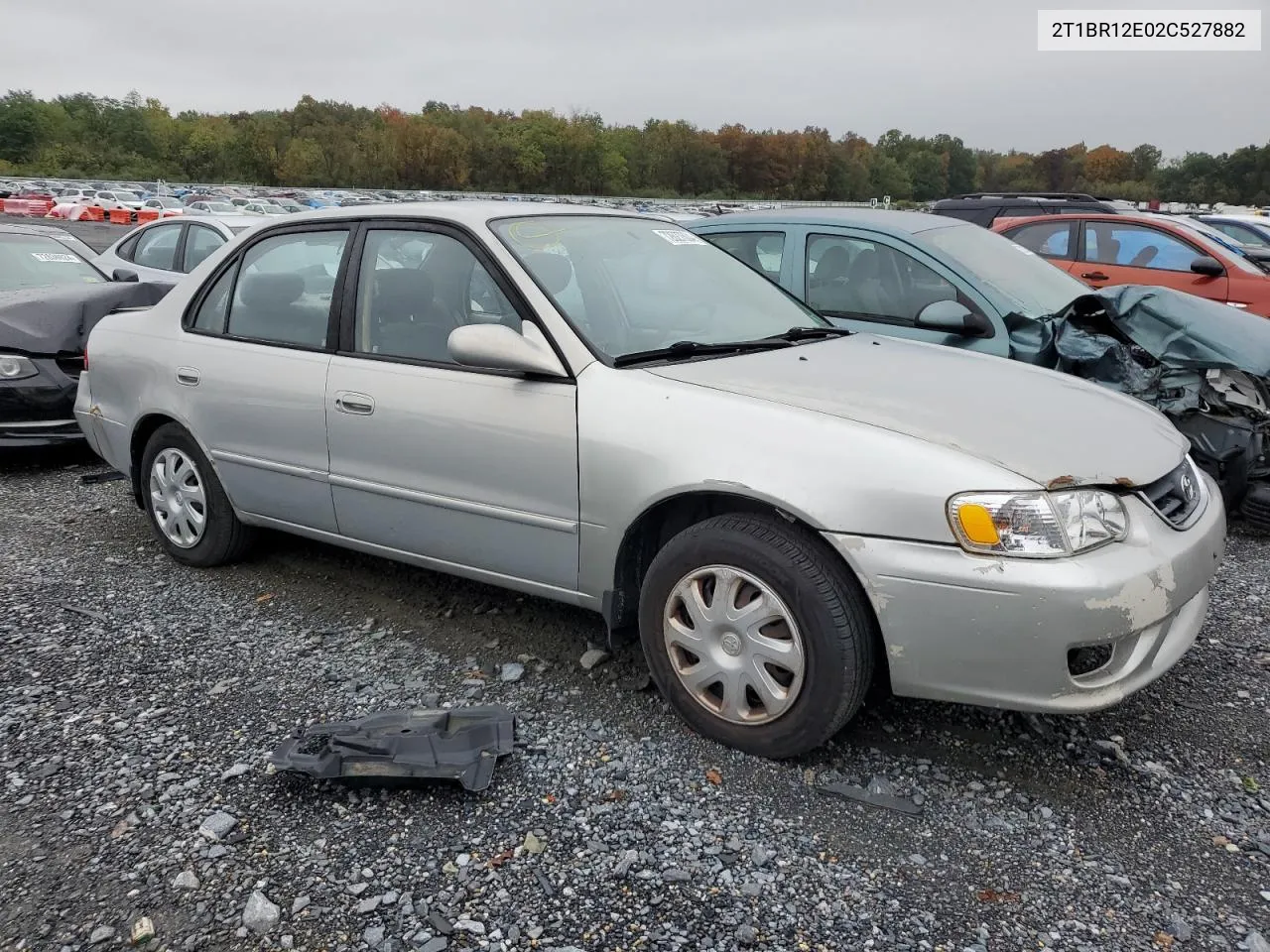 2002 Toyota Corolla Ce VIN: 2T1BR12E02C527882 Lot: 72627604