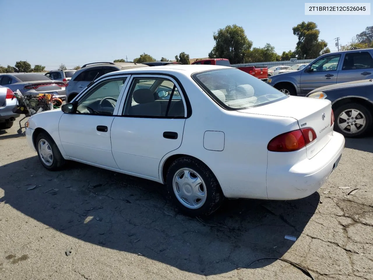 2002 Toyota Corolla Ce VIN: 2T1BR12E12C526045 Lot: 73149214