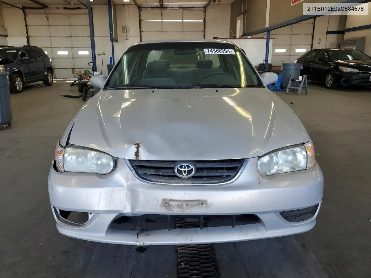 2002 Toyota Corolla Ce VIN: 2T1BR12E02C584678 Lot: 74966304