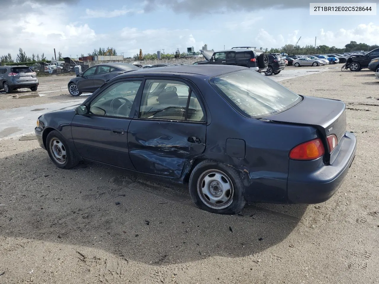 2002 Toyota Corolla Ce VIN: 2T1BR12E02C528644 Lot: 76477884