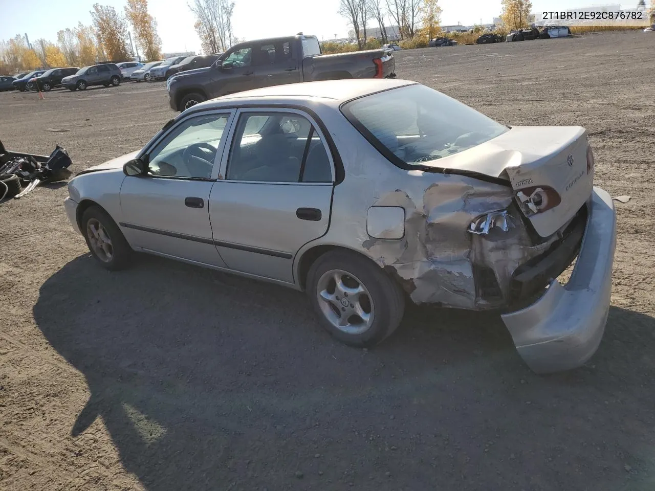 2002 Toyota Corolla Ce VIN: 2T1BR12E92C876782 Lot: 77204324