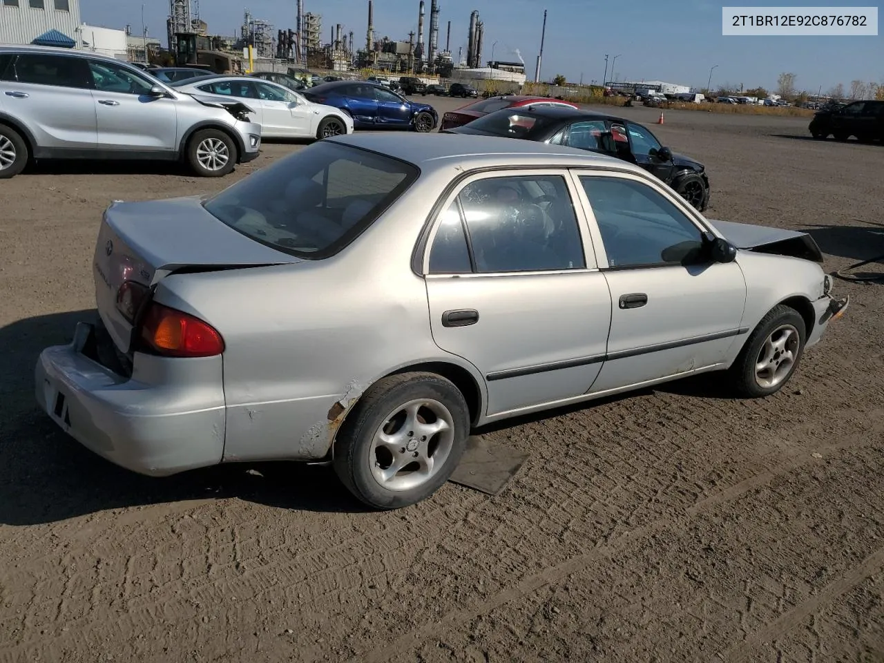 2002 Toyota Corolla Ce VIN: 2T1BR12E92C876782 Lot: 77204324