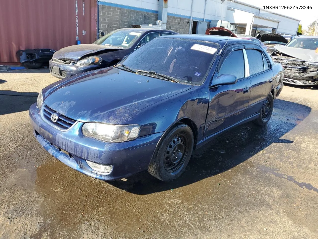 2002 Toyota Corolla Ce VIN: 1NXBR12E62Z573246 Lot: 77631404