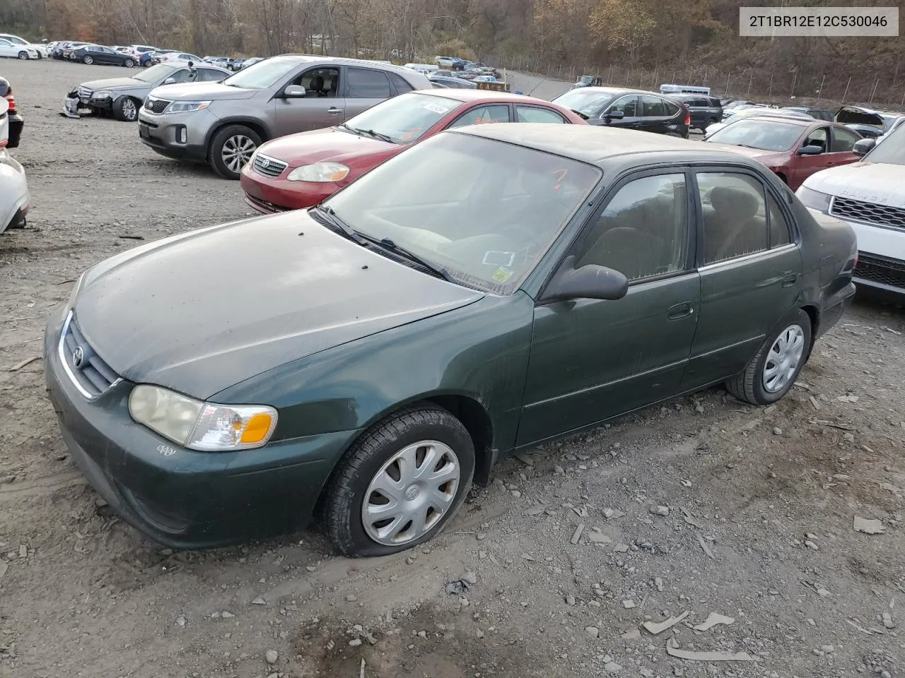 2002 Toyota Corolla Ce VIN: 2T1BR12E12C530046 Lot: 78375404