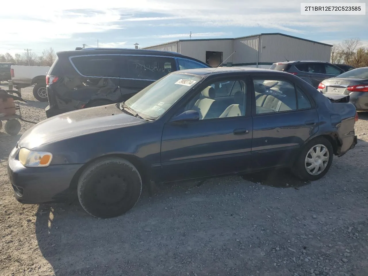 2002 Toyota Corolla Ce VIN: 2T1BR12E72C523585 Lot: 79092714