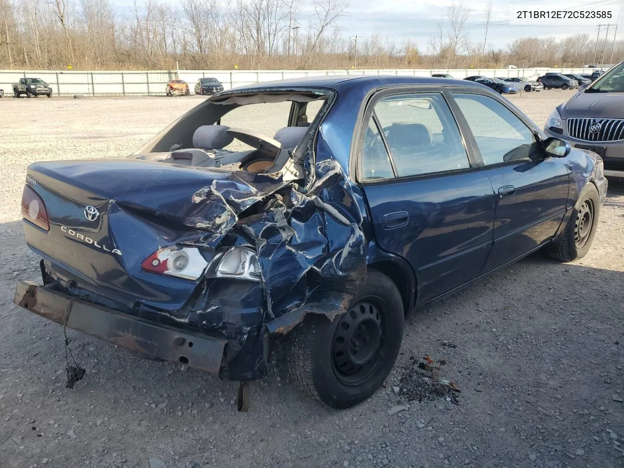 2002 Toyota Corolla Ce VIN: 2T1BR12E72C523585 Lot: 79092714