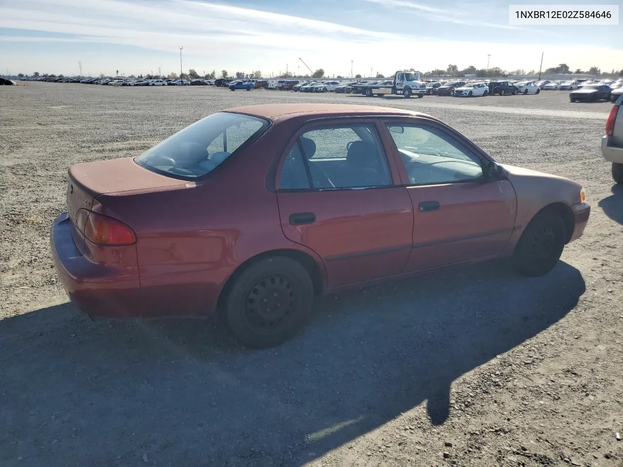 2002 Toyota Corolla Ce VIN: 1NXBR12E02Z584646 Lot: 79336454